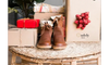 GlacierBoots™ Bottes Imperméables en Cuir de Veau avec Doublure en Laine
