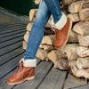 GlacierBoots™ Bottes Imperméables en Cuir de Veau avec Doublure en Laine