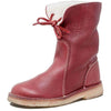 GlacierBoots™ Bottes Imperméables en Cuir de Veau avec Doublure en Laine