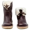GlacierBoots™ Bottes Imperméables en Cuir de Veau avec Doublure en Laine