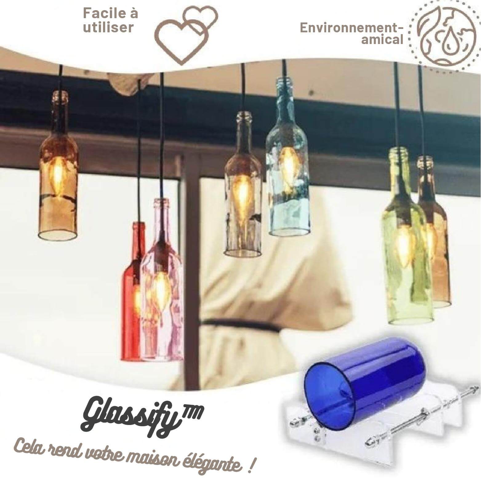 -50% AUJOURD’HUI | Glassify™ – Outil DIY Pour Projets Créatifs [Dernier Jour de Promo]