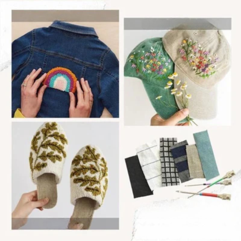 CreatiStitch™ Kit Complet de Broderie avec Aiguilles