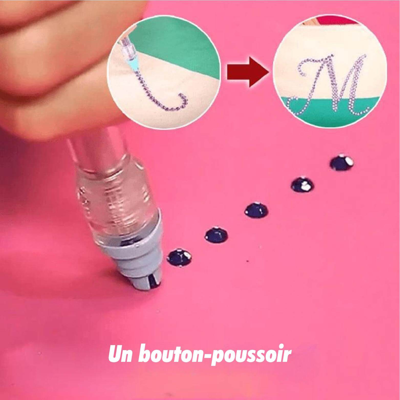 50% DE RÉDUCTION | GlitzPen™ - Applicateur de Cristaux - 12 Couleurs [Dernière Chance]