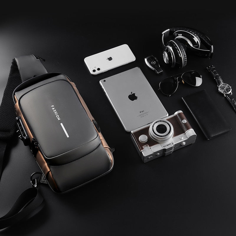 TravelLock™ | Sac Bandoulière USB Antivol