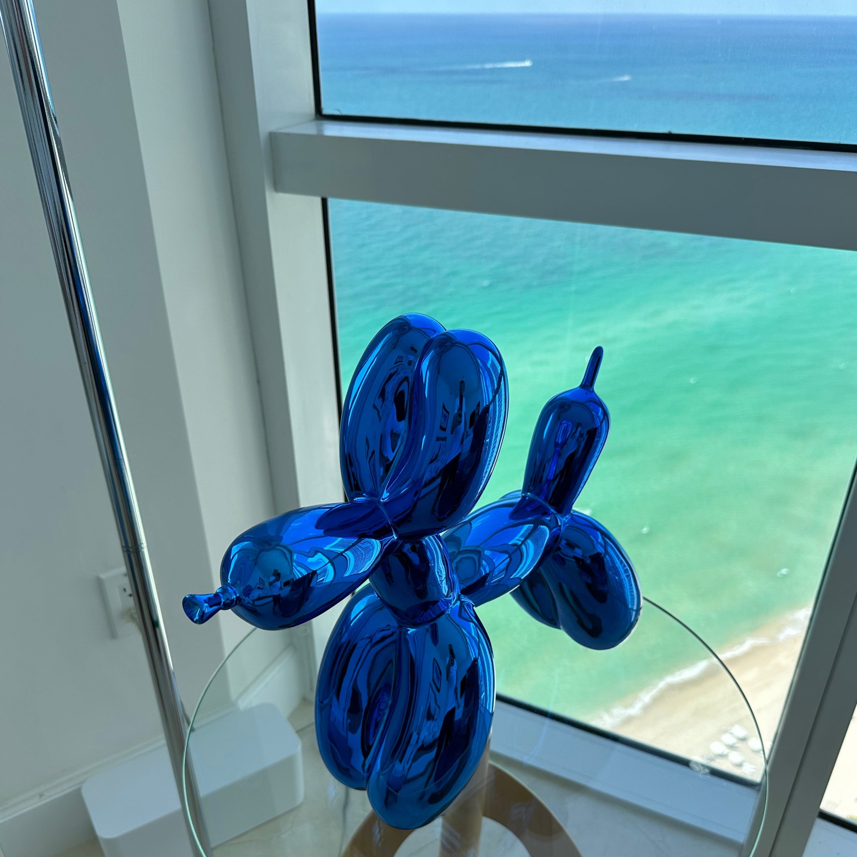 PupArt™ Sculpture Chien Ballon Déco Moderne
