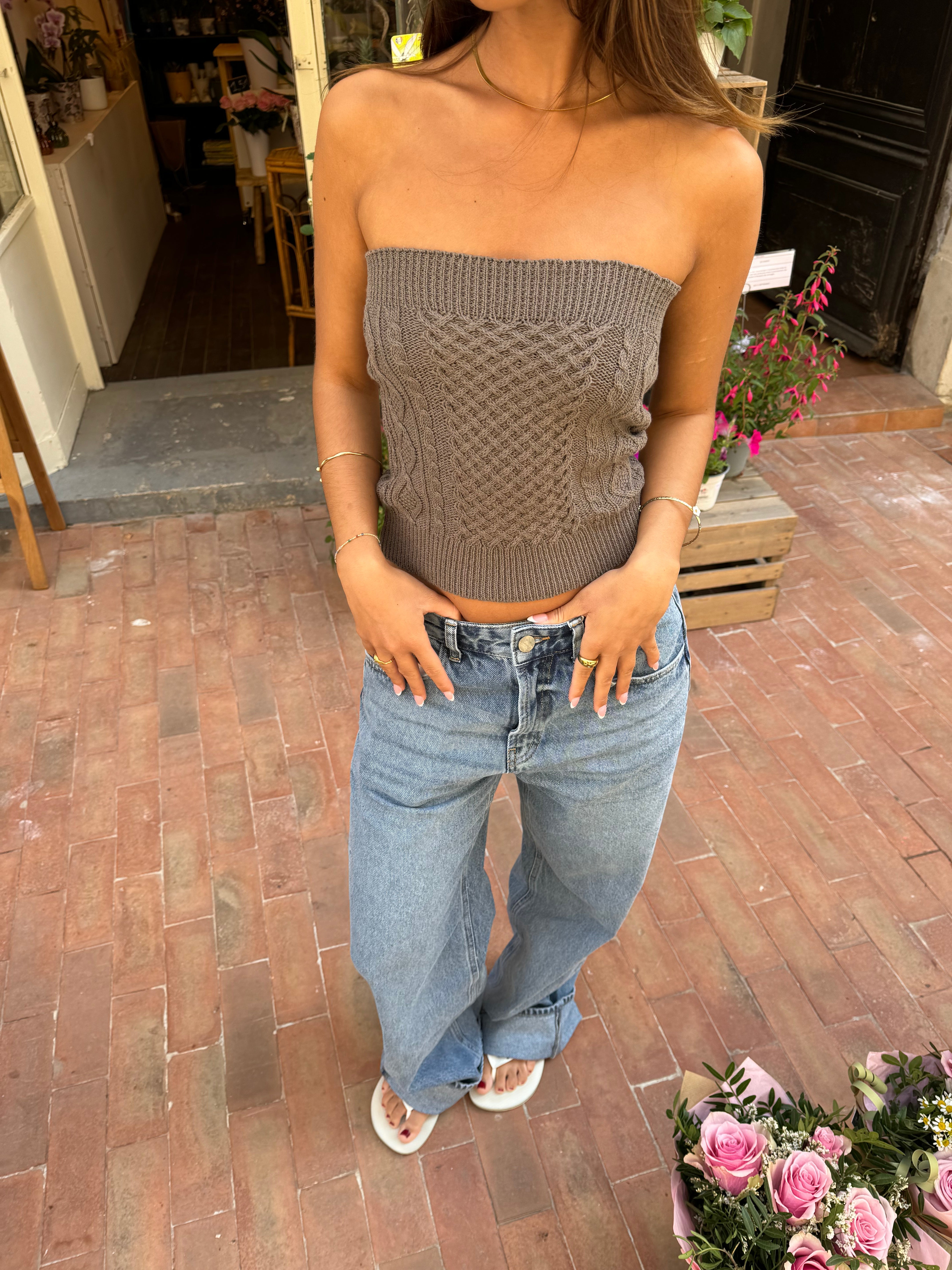 CosmoCut™ Jean Étoilé Bleu Marine – Denim Clair
