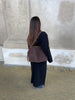 SuèdeChic™ Sac Porté Épaule Barcelona – Brun Foncé