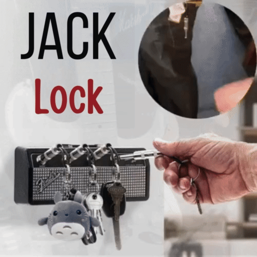 JackLock™ – Le Porte-Clés Le Plus Rock