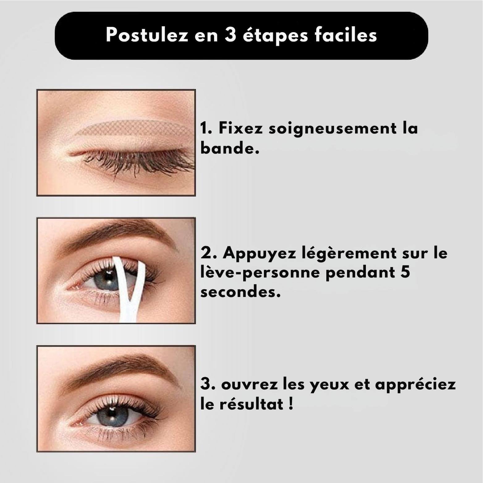 LidLift™ - Bandes Invisibles pour Paupières | 1+1 GRATUIT