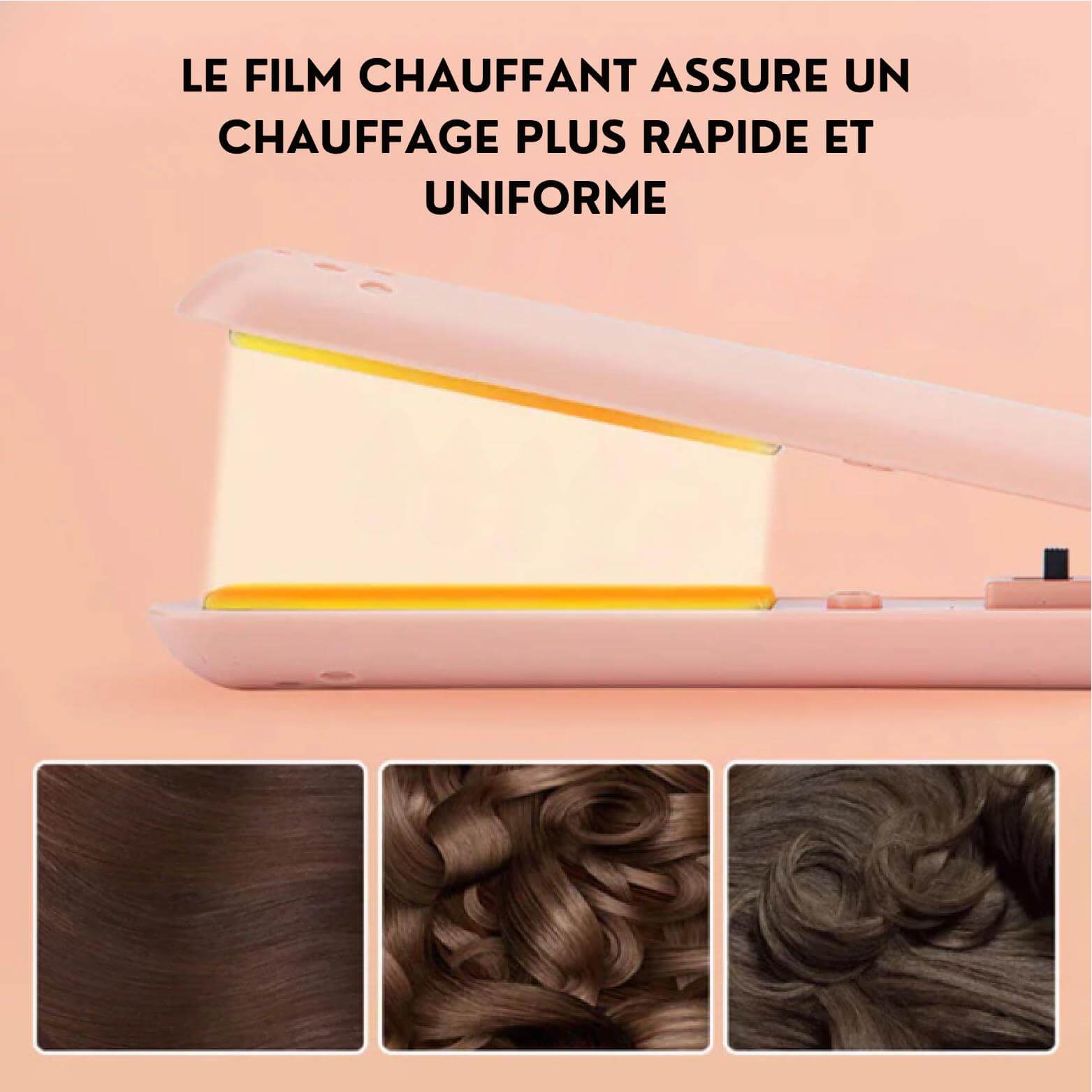 MagicCurl™ - Outil de Coiffage 2-en-1 Compact