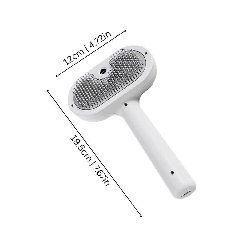 MistyBrush™ – Brosse Pulvérisante Apaisante pour Animaux