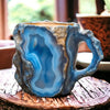 AuroraCup™ Tasse en Cristal au Look Pierre de Luxe