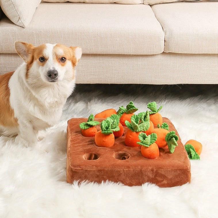 Sniff & Seek™ - Le jouet casse-tête ultime pour chiens avec friandises cachées !