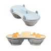EasyEggs™ – Cuiseur à Œufs Micro-Ondes pour des Œufs Pochés Parfaits (Offre 1+1 GRATUIT Temporaire)