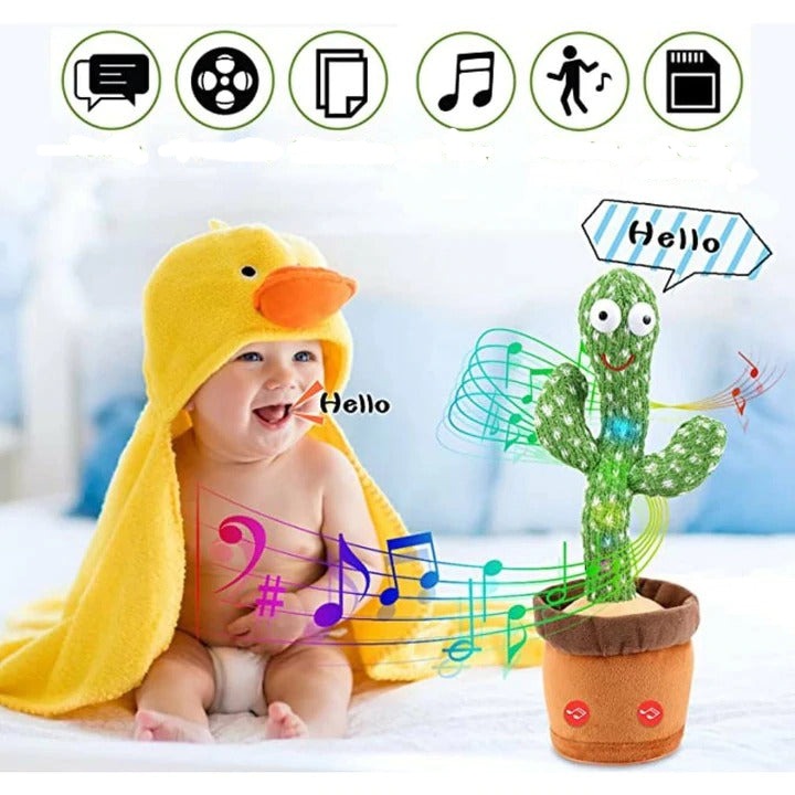 Spikey le cactus dansant™ | Divertissement amusant et sans fin pour votre bébé ;) - Science Factory FR