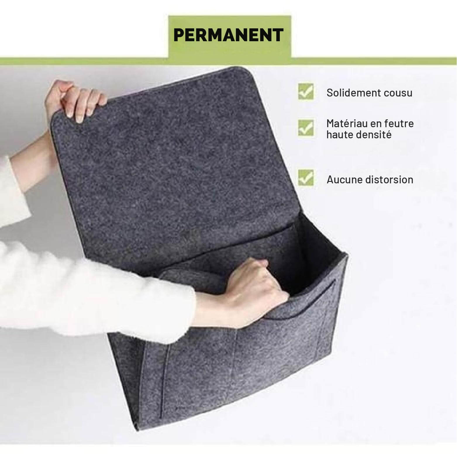50% de Réduction | TidyPouch™ - Sac de Rangement pour le Lit