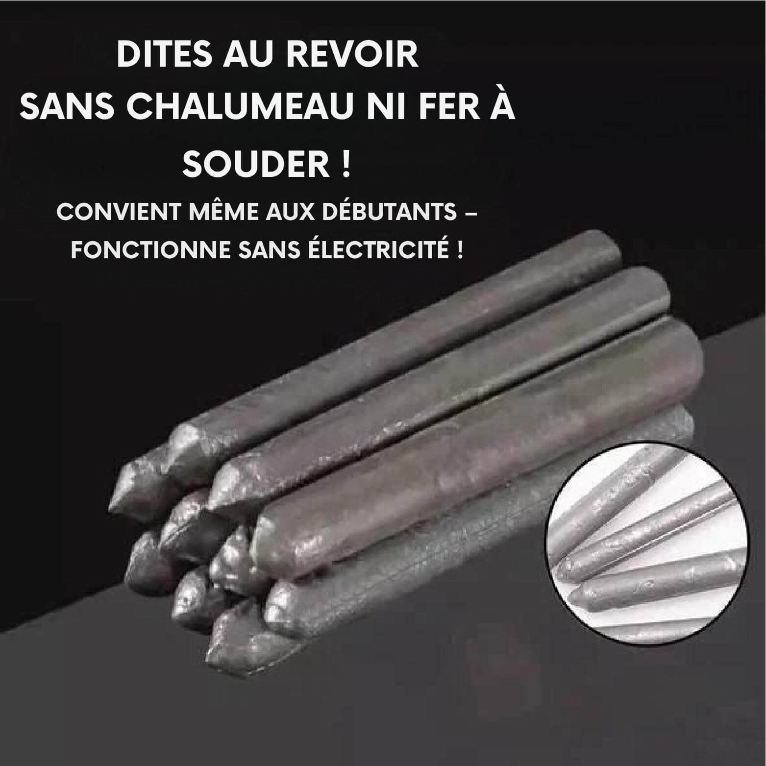 TorchWeld™ | Soudage Facile Sans Poste à Souder – Maintenant avec TIGES GRATUITES : 1+1 / 2+2 / 3+3
