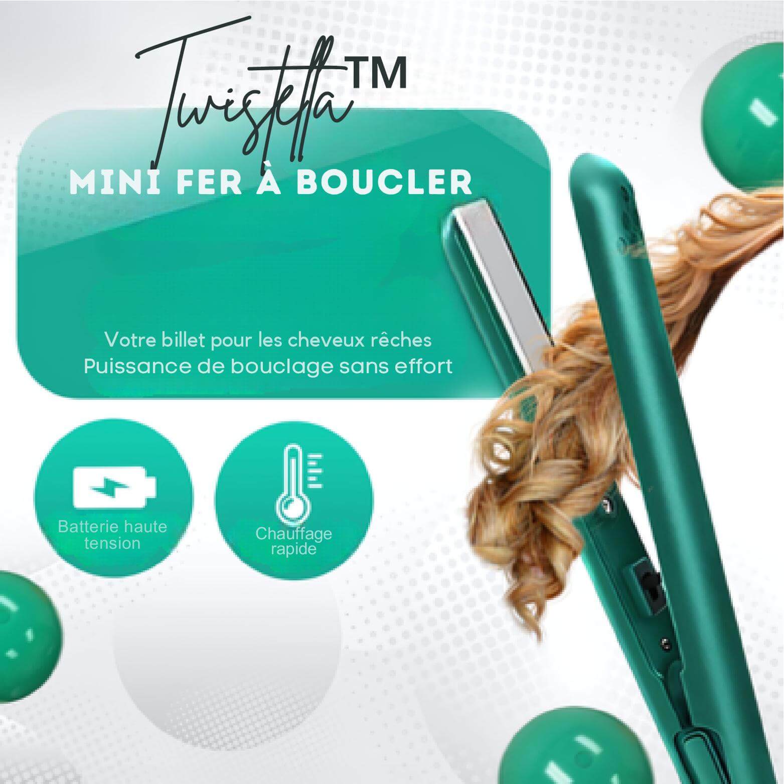 Twistella™ Mini Fer à Boucler | AUJOURD'HUI SEULEMENT -50%