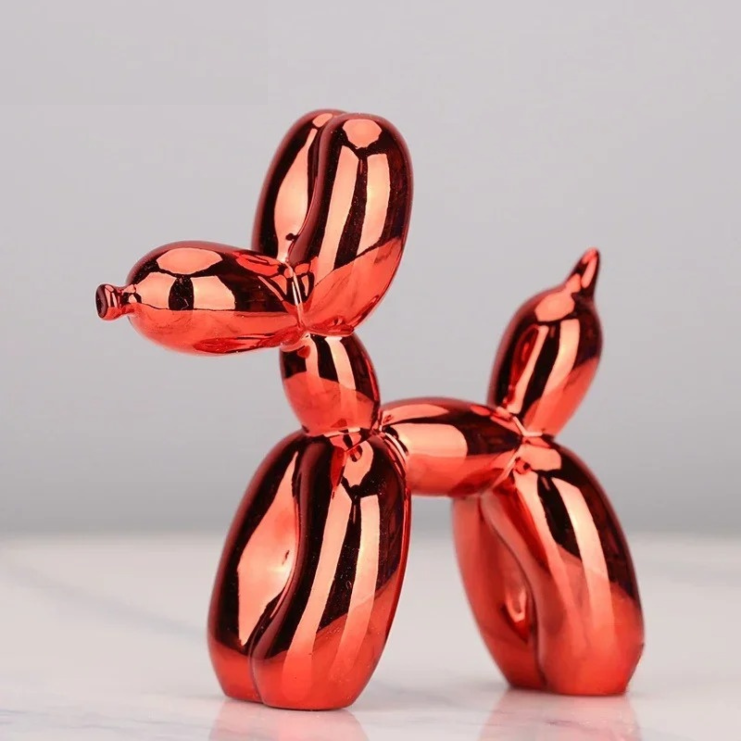 PupArt™ Sculpture Chien Ballon Déco Moderne