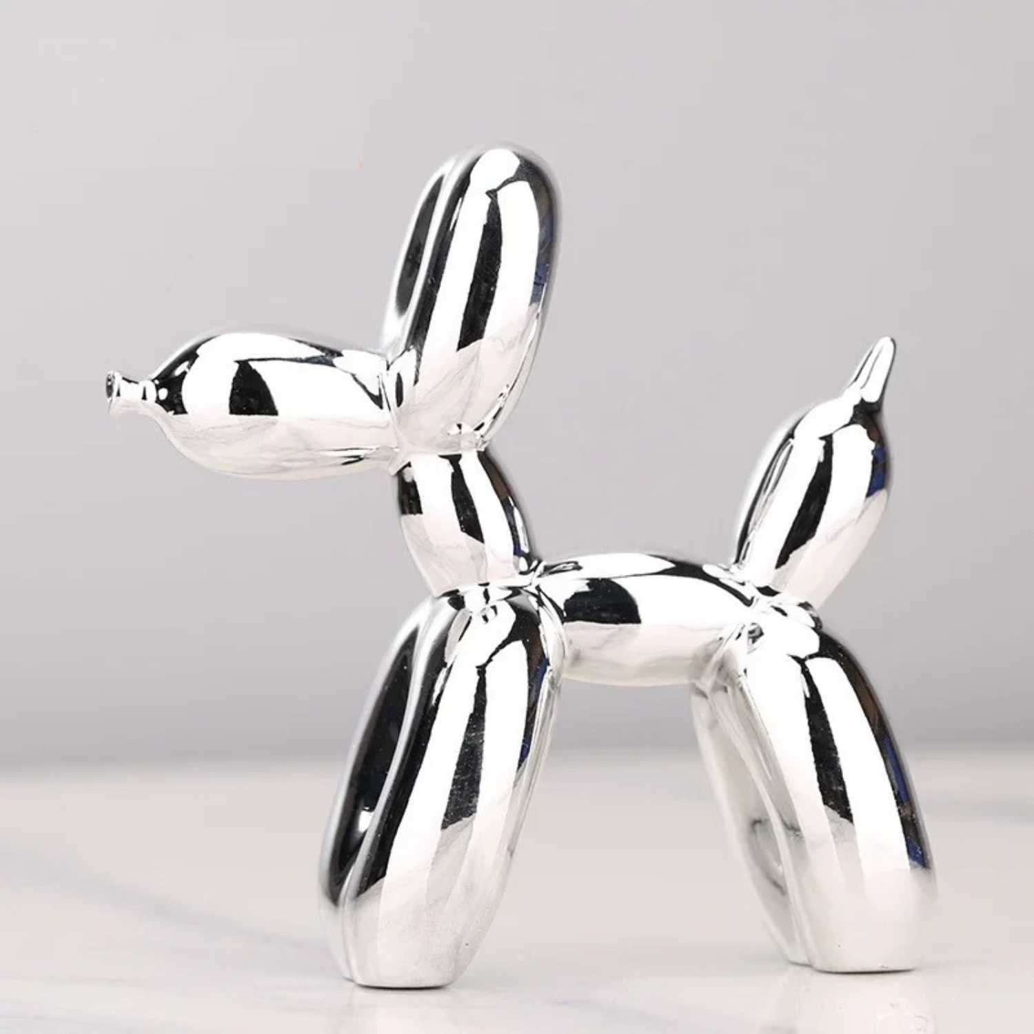 PupArt™ Sculpture Chien Ballon Déco Moderne