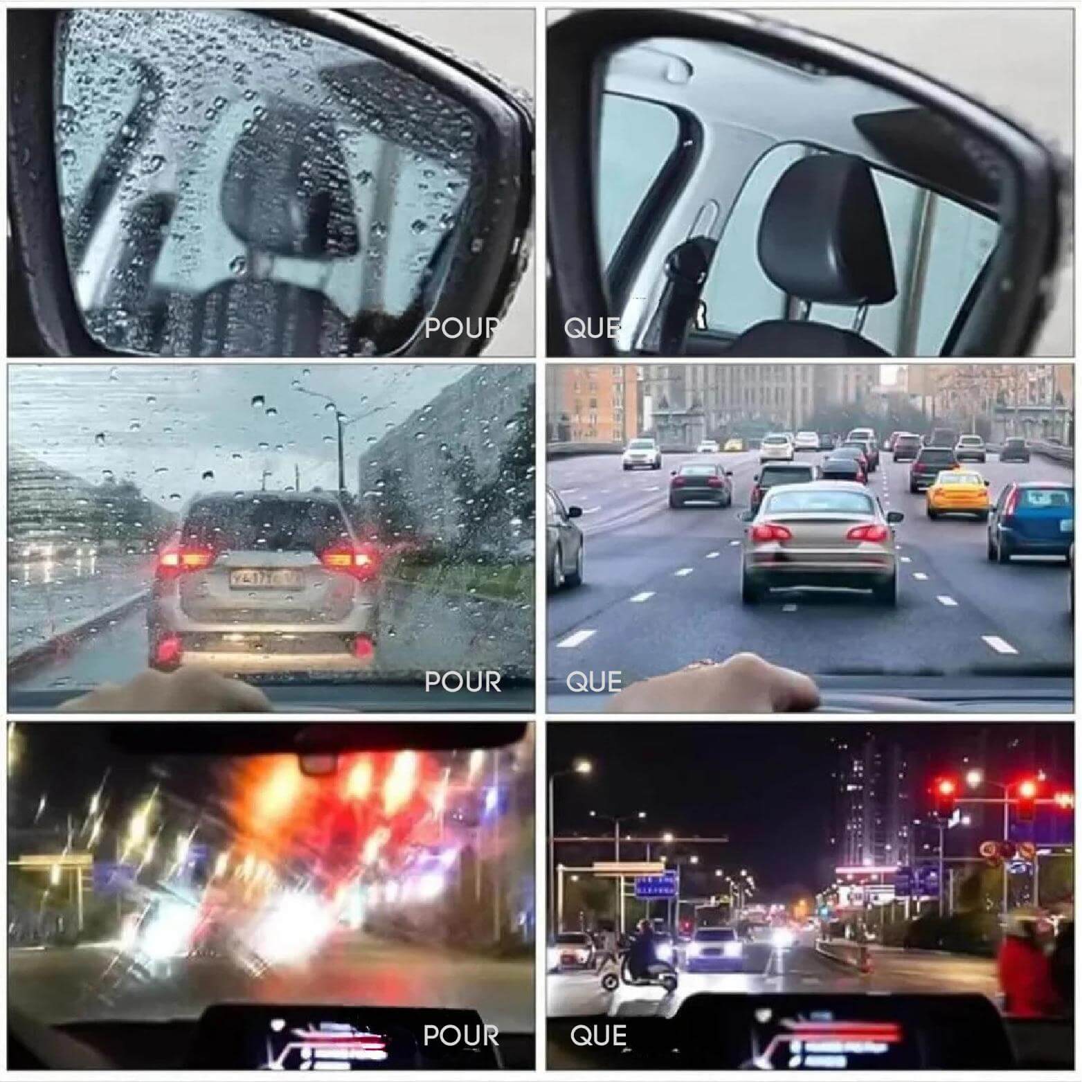 ViziClear Shield™ | Protection Parfaite et Visibilité Claire pour Vos Vitres de Voiture