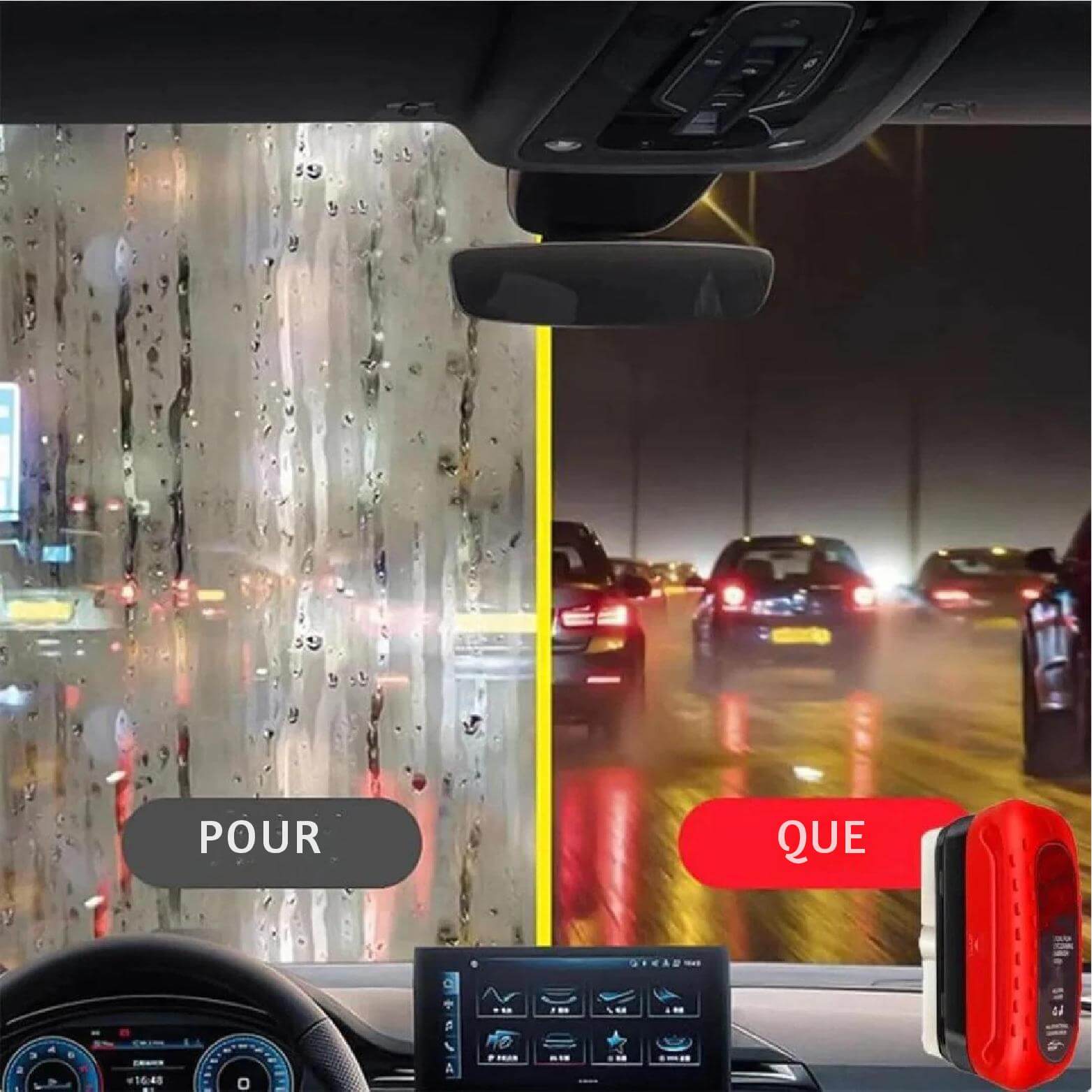 ViziClear Shield™ | Protection Parfaite et Visibilité Claire pour Vos Vitres de Voiture