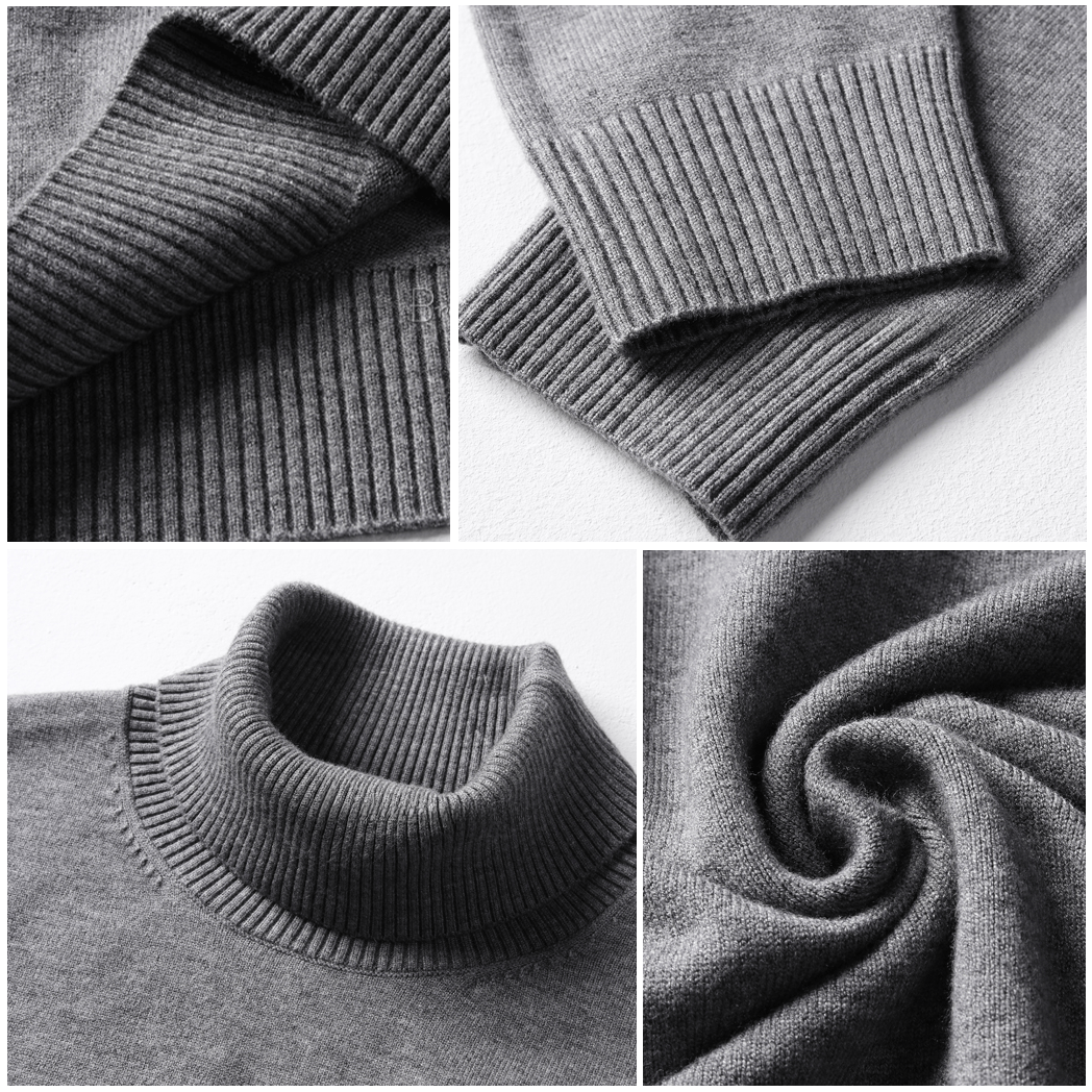 COZYCORE™ COL ROULÉ EN PURE LAINE MÉRINOS – PRÊT POUR L’AUTOMNE – HEARTH