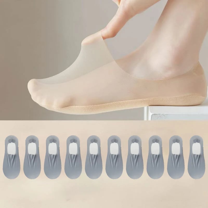 SlipFree™ - ✨🎁 Offre Spéciale 2025 🎁✨ Chaussettes Fines Invisibles