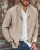 UrbanLinen™ Veste Casual Homme en Coton-Lin - 50 % de réduction, Livraison Gratuite