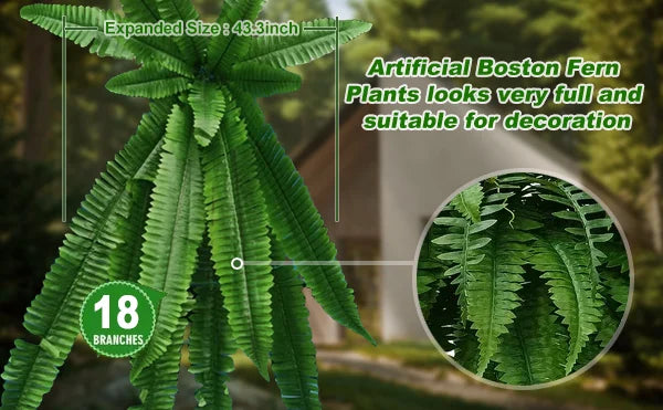 💥 Offre Spéciale Cette Semaine : 19,95 € 🌱GreenGlow™ Fougère Artificielle Ultra-Réaliste Résistante aux UV