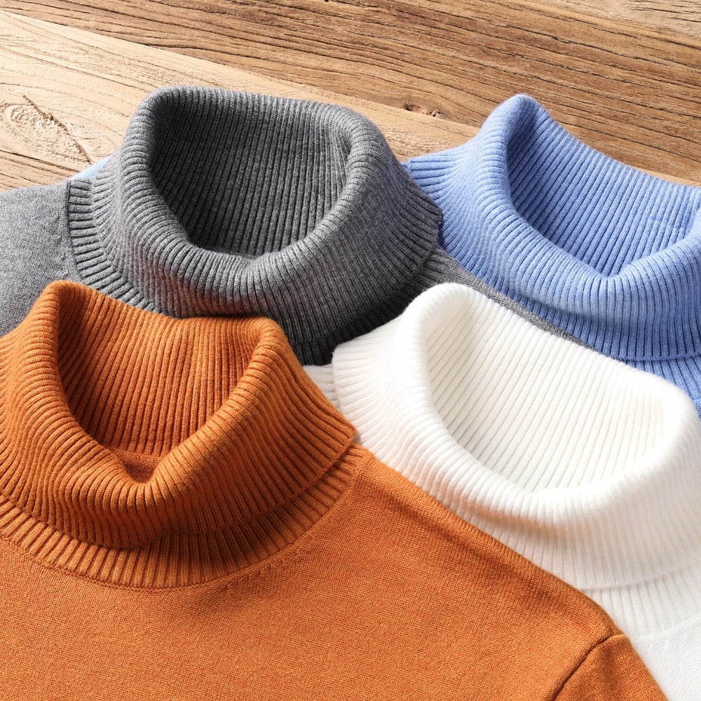 COZYCORE™ COL ROULÉ EN PURE LAINE MÉRINOS – PRÊT POUR L’AUTOMNE – HEARTH