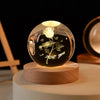 MoonAura™ Lampe Boule Cristal LED USB Magique