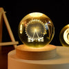 MoonAura™ Lampe Boule Cristal LED USB Magique