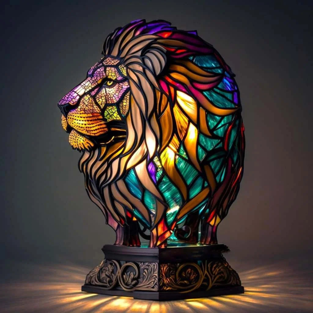 🔥GlowBeast™ Série de Lampes de Table Animalières