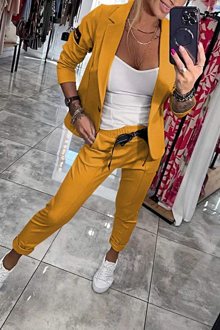 Dorien™ - Ensemble Deux Pièces | Haut & Pantalon Élastique