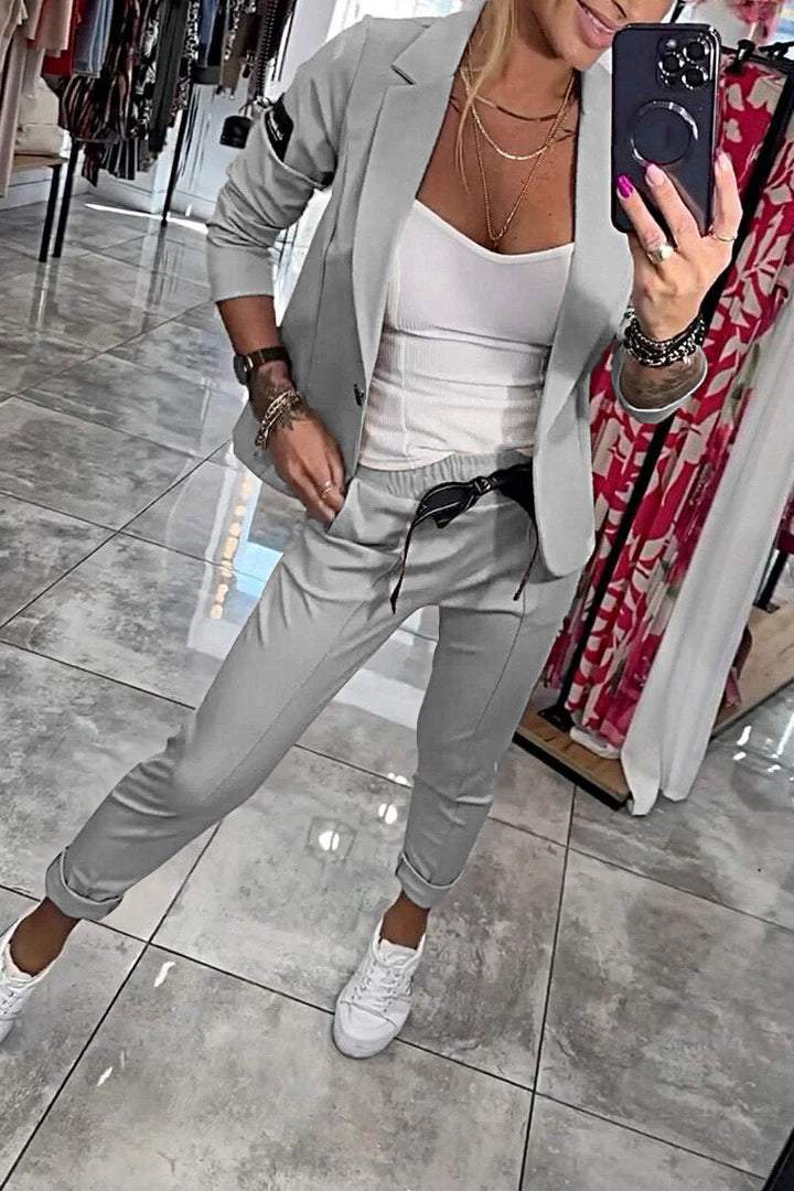 Dorien™ - Ensemble Deux Pièces | Haut & Pantalon Élastique