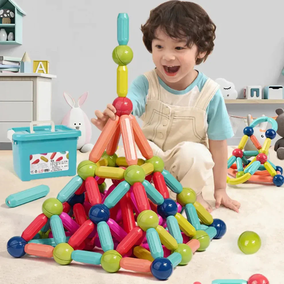 Infinity Magnétique™ - Ensemble de Balles et Bâtonnets Magnétiques