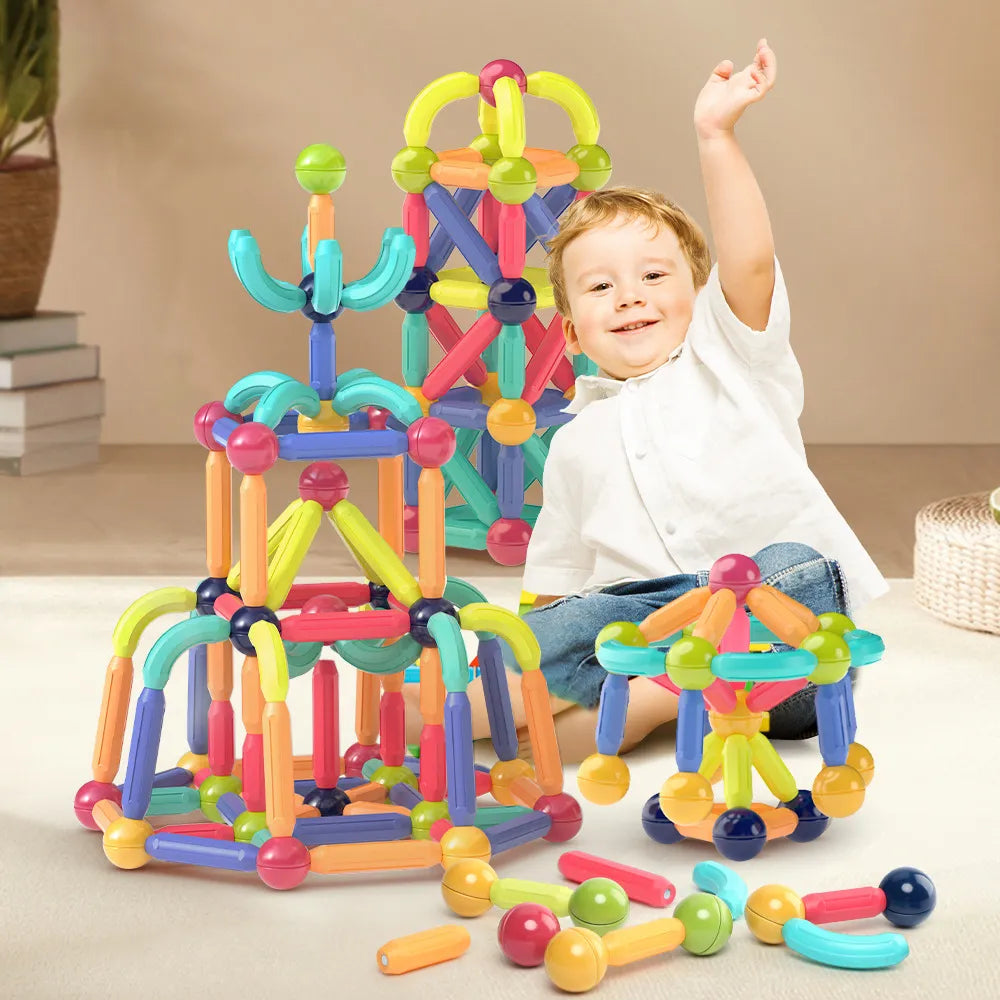 Infinity Magnétique™ - Ensemble de Balles et Bâtonnets Magnétiques