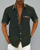 Floris – Chemise Classique pour Homme en Tissu Respirant