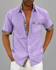 Floris – Chemise Classique pour Homme en Tissu Respirant