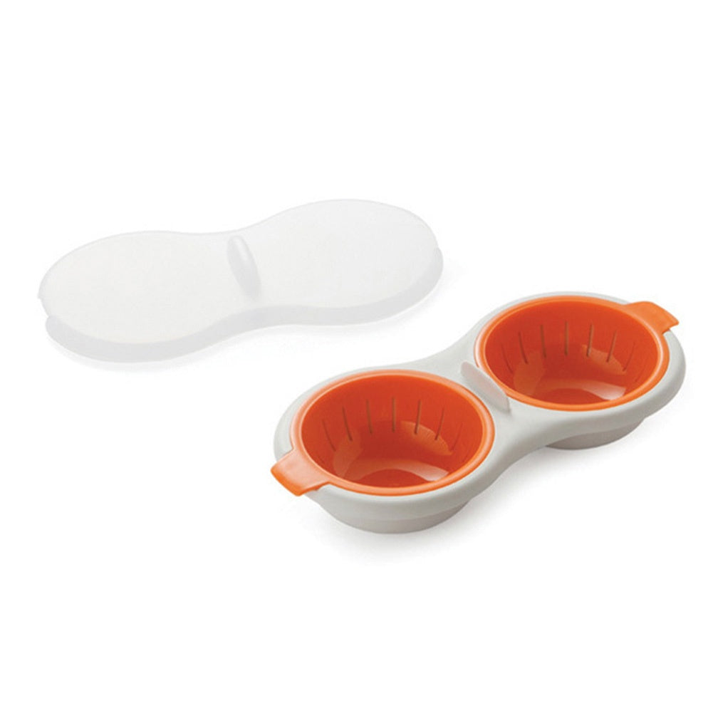 EasyEggs™ – Cuiseur à Œufs Micro-Ondes pour des Œufs Pochés Parfaits (Offre 1+1 GRATUIT Temporaire)