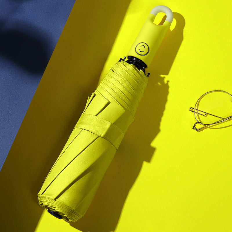 UltraBreeze™ Paraplu Automatique Triple Pliage avec Attache