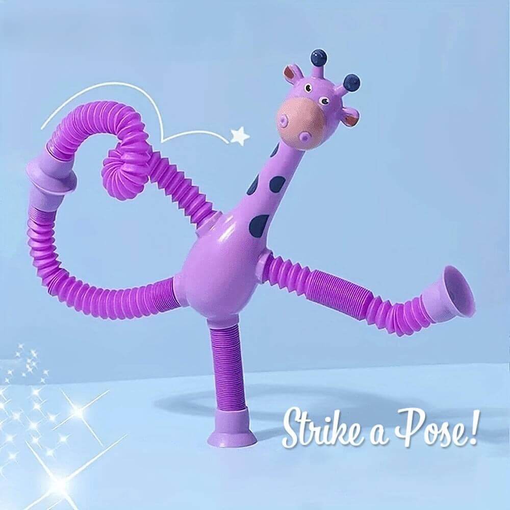 GiraFun™ – Ensemble de Jeu Élastique – (Lot de 4)