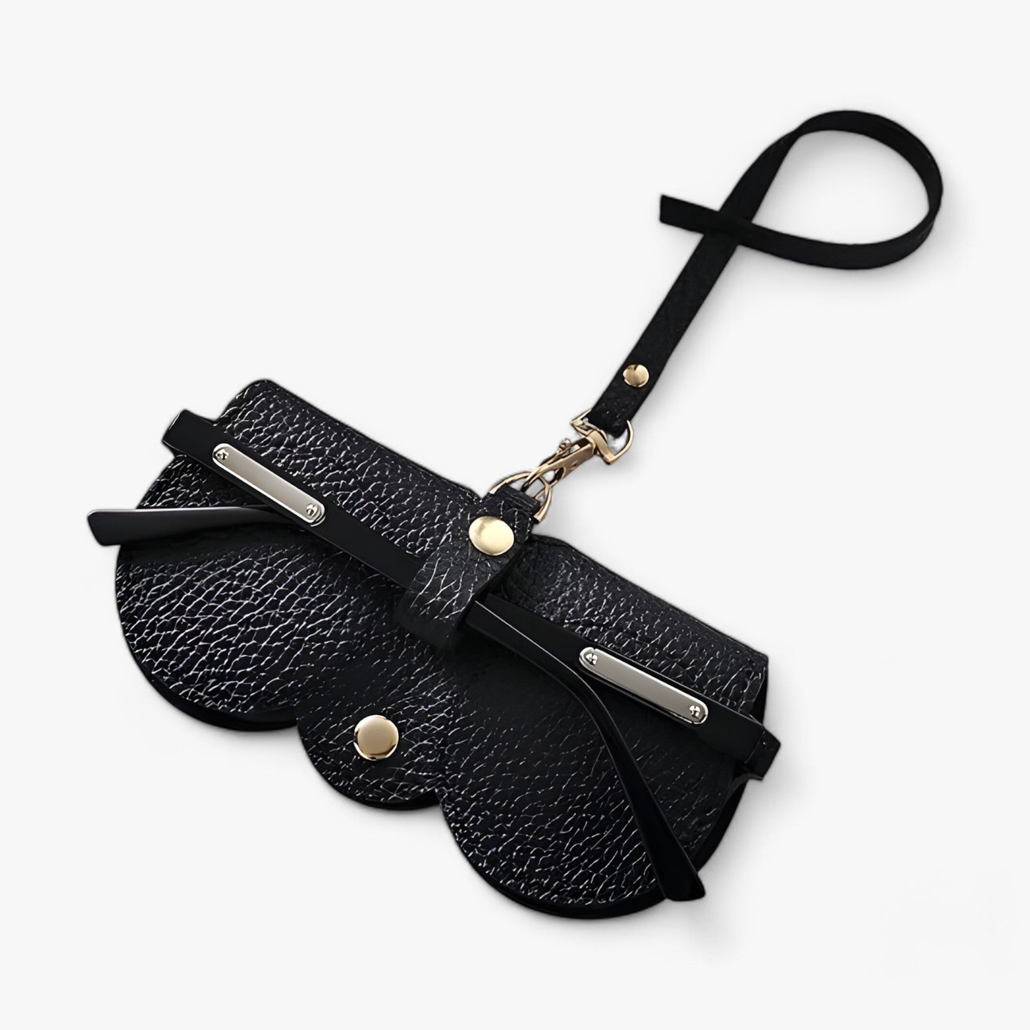 ShadeGuard™ – Étui à Lunettes de Luxe en Cuir avec Fermoir à Pression