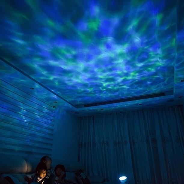 Projecteur de vagues océaniques | Éclairage de nuit - Science Factory