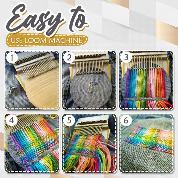 1+1 GRATUIT | Appareil de tissage à aiguille et fil MagicStitch™ Mini DIY